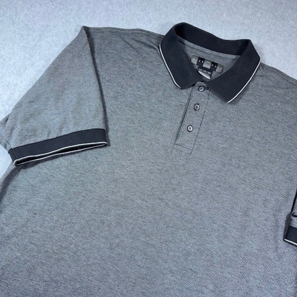Nike Golf Polo Shirt Mens XXL Gray Dri-Fit Short Sleeve Performance Golf - Picture 1 of 7